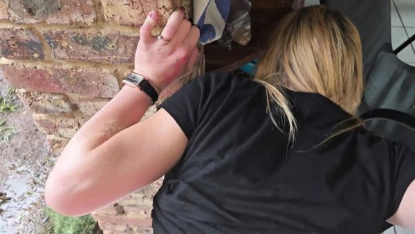 18 Year Old Babysitter Fucked Hard in Thunderstorm - Blowjob & Creampie by Sparowdox - porntry.com - Britain on systemporn.com