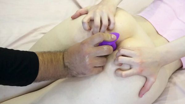 First Time Teen Butt Plug Anal Stretching Fingering Adventure - porntry.com on systemporn.com