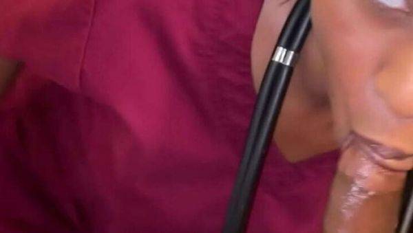 Caramel sucks big black cock at work - xxxfiles.com on systemporn.com