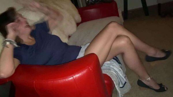 Agness Laughs at Cuckold Donald After He Plays Alone - Amateur MILF Creampie & Femdom Fun - veryfreeporn.com on systemporn.com