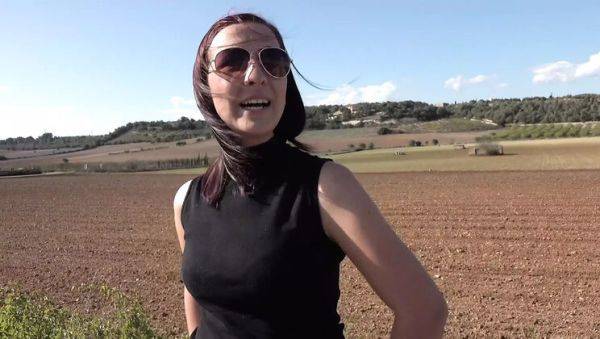 Hot Brunette MILF Ashley Dark Sucks Big Cock in Outdoor Amateur Sex - Part 2 - xxxfiles.com - Germany on systemporn.com