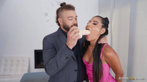 Training Her Throat For Him - Andrea Retali - videomanysex.com on systemporn.com