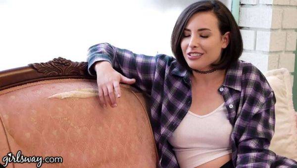 Redhead Lesbian Casey Calvert Helps Stuck Neighbor in Lingerie - Pussy Licking & 69 Action - veryfreeporn.com on systemporn.com