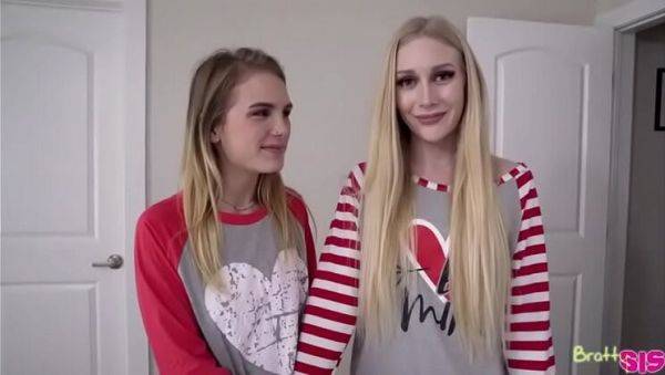 Blonde Girlfriend Emma Starletto Makes Me Fuck Her Hard - porntry.com on systemporn.com