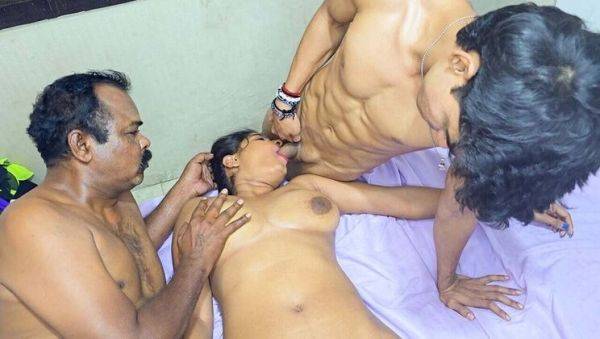 Indian Teacher Fucks Student Hardcore - Kamasutra Lesson Turns Wild with Threesome Action - porntry.com - Russia - India on systemporn.com