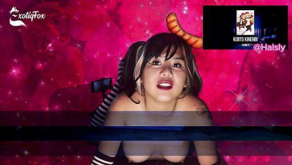 ExotiqFox Bouncing Tits & Ass - Asian Solo Masturbation JOI Fap Hero - xxxfiles.com on systemporn.com