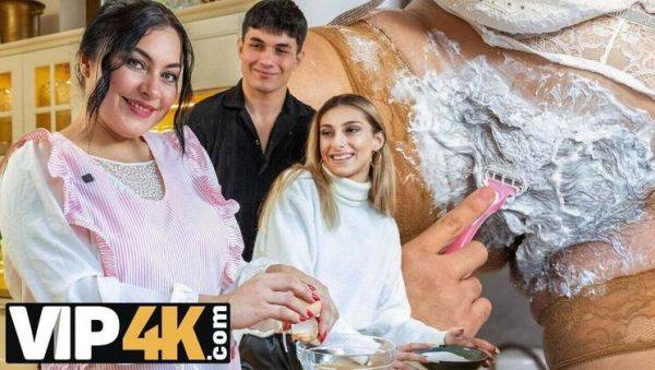 Hot MILF Lucka Cherry Shaves Her Hairy Pussy Before Wild Bathroom Sex With Young Stud - xxxfiles.com on systemporn.com