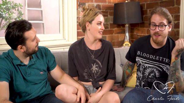 Alex David And Charlie Forde In Got Dicked In 3some! Lucky David & Alex Cum On Her! 10 Min - videohdzog.com on systemporn.com