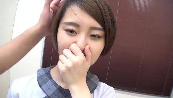 Japanese Schoolgirl Mana Imori in Uniform - Naive to Naughty Blowjob - porntry.com - Japan on systemporn.com