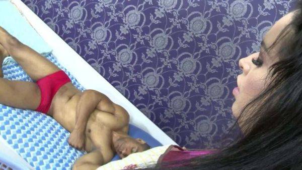 Step Nephew Caught in Underwear by Hot Stepmom Angel Lima - xxxfiles.com on systemporn.com