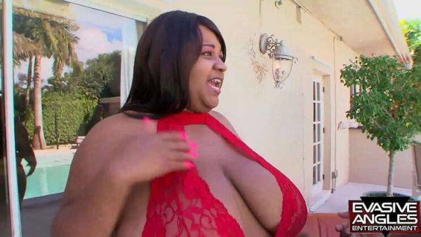 Rock The Icon and Pink Kandi: Outdoor Titty Fuck, Blowjob, and Big Black Cock Action - veryfreeporn.com on systemporn.com