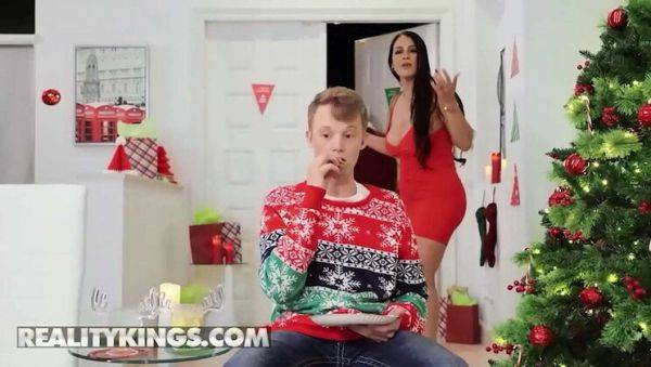 Busty Stepmom Miss Raquel Teaches Jimmy a Naughty Lesson - Doggystyle & Anal Fuck on Couch - xxxfiles.com on systemporn.com