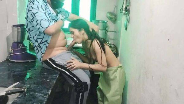 Desi Maid Gets Fucked Hard in Kitchen by Boss - Naasrin Khan - xxxfiles.com - India on systemporn.com