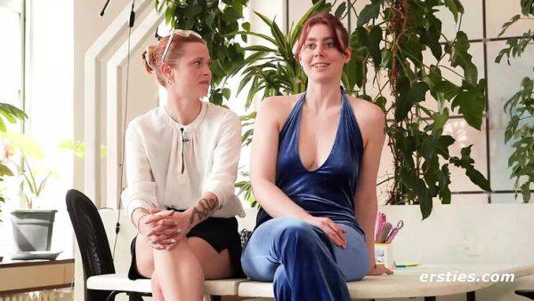 Lesbian Office Bondage: Lindsey Cruz Dominates with Rope and Big Tits - veryfreeporn.com - Germany on systemporn.com