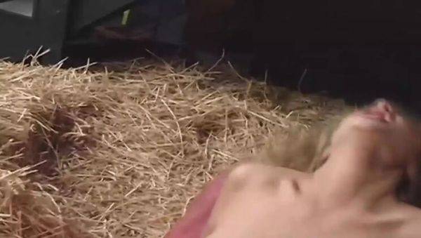 Mysti May Gets Hardcore Fuck in the Barn - Rough Doggy Style & Deep Throat Action - porntry.com on systemporn.com