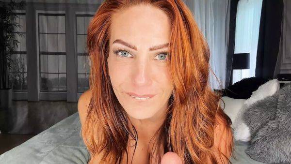 Redhead MILF TrophyWifeNat Teaches Her Boy How to Last Longer - JOI & Dirty Talk - porntry.com - Usa on systemporn.com