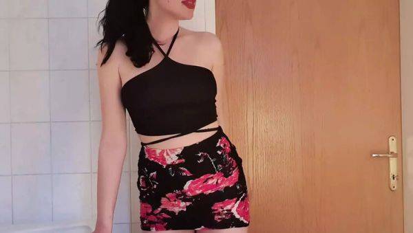 Hot German Wife Cuckold Roleplay - Dirty Talk & Dildo Fuck in Bathroom - veryfreeporn.com - Germany on systemporn.com