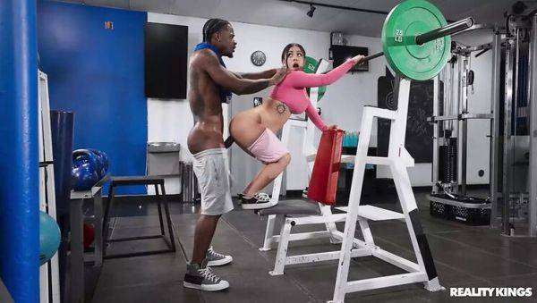 Horny Gym Girl Gets Wild with Big Cock - Reality Kings - porntry.com on systemporn.com