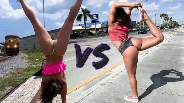 BangBros: Abella Danger vs Kelsi Monroe - Big Ass Battle in Miami - veryfreeporn.com on systemporn.com