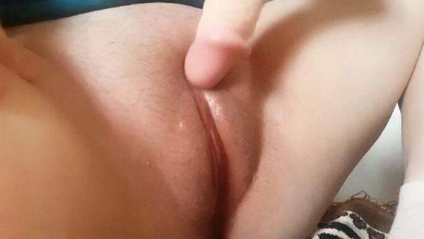 Hot Indian MILF Masturbates with Huge Dildo for Intense Orgasm - porntry.com - India on systemporn.com