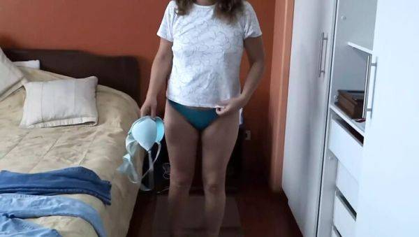 Hot Latina MILF Undresses Excitedly Watching Guys Show Off Their Loads - Amateur Homemade Voyeur - veryfreeporn.com - India - Ecuador on systemporn.com