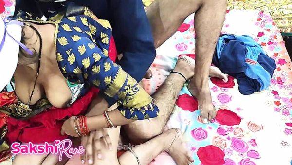 Hot Indian Desi Bhabi Sakshi's Steamy Homemade Sex in Hindi - Big Ass, Dirty Talk, and Moaning - xxxfiles.com - India on systemporn.com