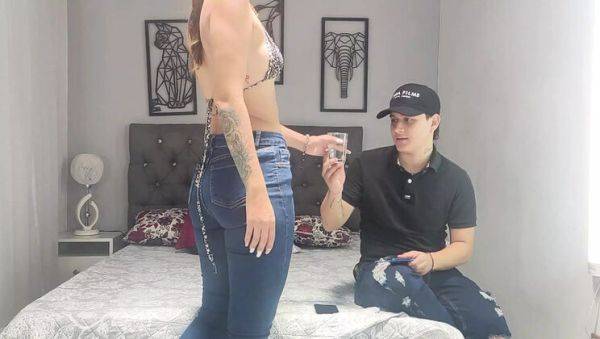 Hot Latina Teen Gets Hardcore Anal Fuck from Cell Phone Engineer - veryfreeporn.com on systemporn.com