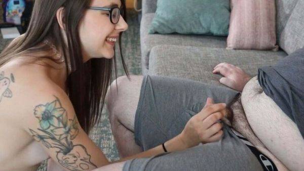 Cici Shellz Teases Him Into Revealing His Tiny Dick Secret - Small Penis Humiliation & Handjob Fun - porntry.com on systemporn.com