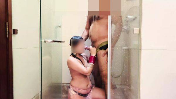Desi Bhabhi Enjoys Colorful Shower Fun with Sexy Sister-in-Law - Indian Hotwife Roleplay - porntry.com - India on systemporn.com