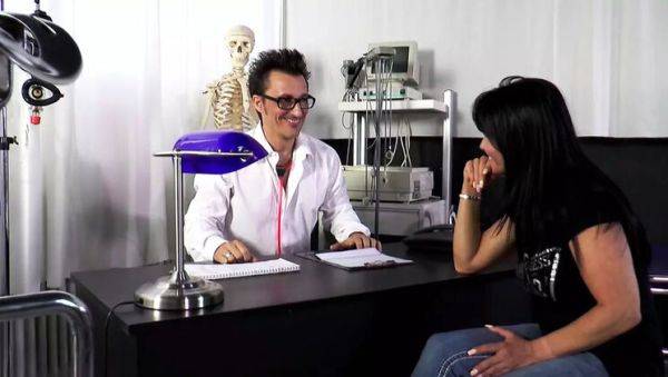 German Clinic Sex Episode 2 - Hot Blowjob & Facial with Conny Dachs & Danyel Cheeks - xxxfiles.com - Germany on systemporn.com