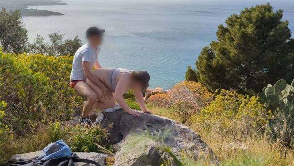 Hot Hiking Sex with Big Booty PAWG - Outdoor Public Fuck in 4K - porntry.com - Germany on systemporn.com