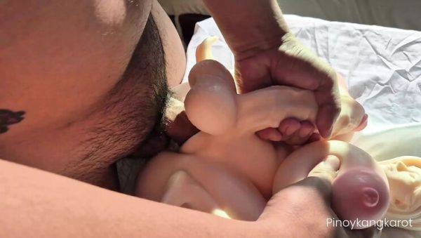 Hot Pinay Andrea enjoys wild sex with MRL Sexdoll - Creampie & Blowjob in HD - porntry.com - India on systemporn.com