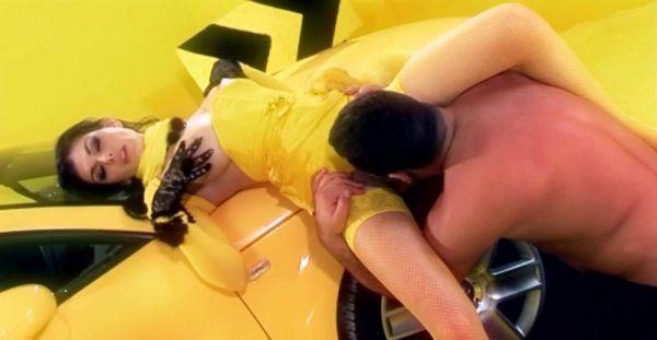 Sweet brunette begs the man for more whilst his dick is fully inside her - xbabe.com on systemporn.com