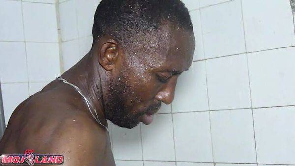 Hot MILF Gives Bathroom Blowjob and Handjob to Big Black Cock - xxxfiles.com - Nigeria on systemporn.com