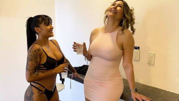 Monique Fuentes and Mariana Martix in First Lesbian Sex - Big Tits MILF and Latina Passion - porntry.com - Colombia on systemporn.com