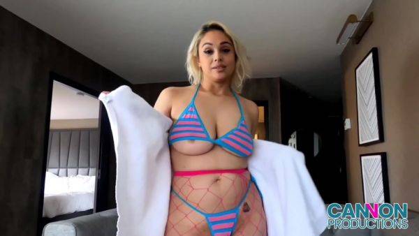 Jeyla Spice - Thick Blonde Latina Will Do Anything To Please Her Man - txxx.com on systemporn.com
