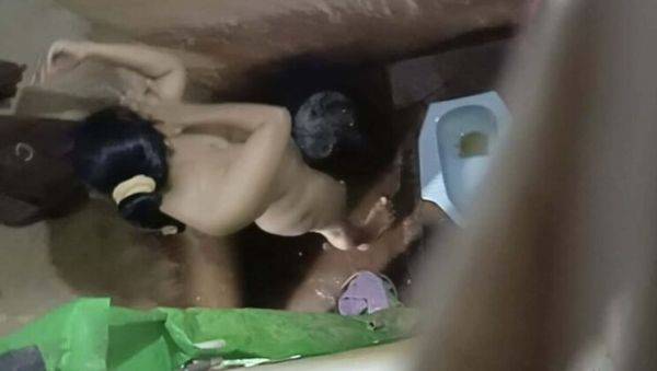 Spying on My Hot Sister-in-Law Showering - Big Booty & Natural Tits - xxxfiles.com - Indonesia on systemporn.com