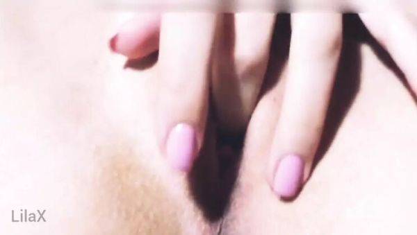 Lila0003 Fingering Her Wet Pussy Alone - Close-Up Masturbation - veryfreeporn.com - France on systemporn.com