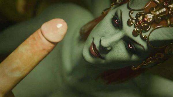 Demon MILF Sucks Big Black Cock Deep in Hot 3D Animation - xxxfiles.com - India on systemporn.com