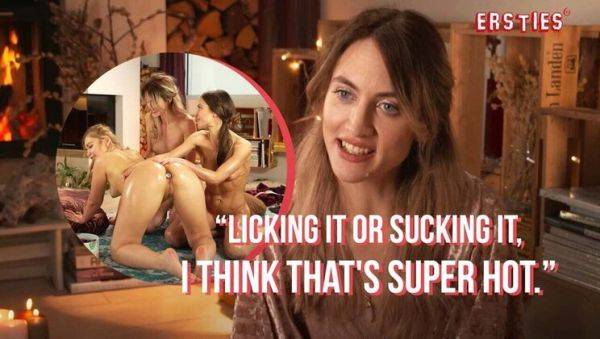 Hot Lesbian Trio Selvaggia & Alyssa Reece Use Butt Plugs for Anal Fun - porntry.com on systemporn.com