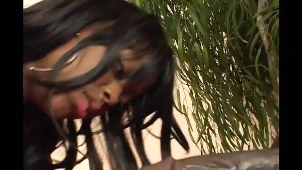 Hot Vintage Movie: Melrose Foxxx Takes Black Dick - Blowjob & Cumshot - xxxfiles.com on systemporn.com