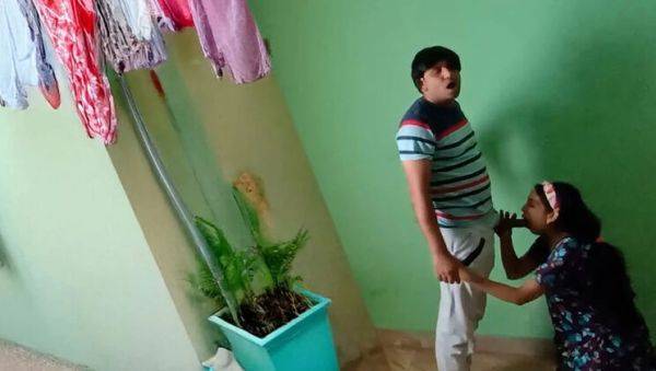 Desi Indian Stepsister Fucked Hard While Hanging Clothes - Big Tits & Tight Pussy - xxxfiles.com - India on systemporn.com