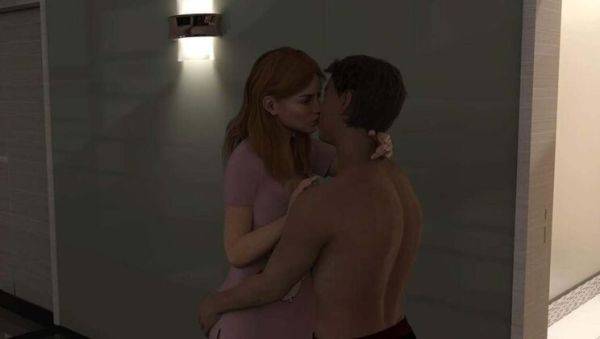 Stepbrother Spanks and Kisses His Wife - Hot 3D Adult Scene - xxxfiles.com on systemporn.com