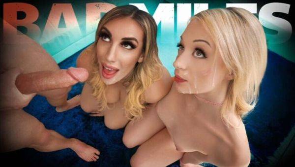 Sex Teacher Says Stepdad's Dick is Best - Cecelia Taylor & Mia James Fuck Hard - xxxfiles.com on systemporn.com