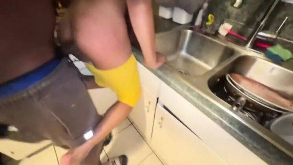 Daddy Stretches My Ass Wide Open - Gaping Hole For Big Black Cock - veryfreeporn.com - Usa on systemporn.com