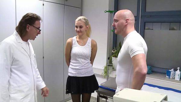 Big George & Mark Aurel Fuck Hard in The Clinic of Sex - Episode 7 - Blowjob, Cumshot & Facial - veryfreeporn.com - Germany on systemporn.com
