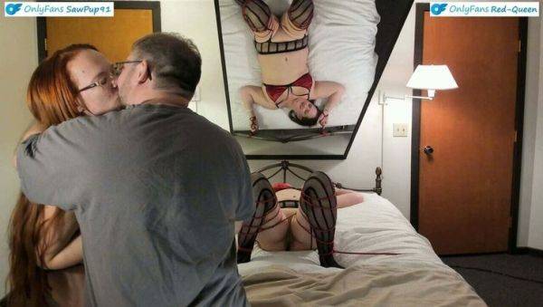 Hot Wife Tied Up & Gifted to Hubby for Valentine's Day - Cuckquean Bondage Fuck - porntry.com - Usa on systemporn.com