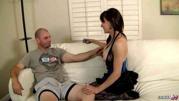 Teen in Fishnet Bodysuit Seduces Big Dick Boy for Rough Squirting Orgasm - Cytherea & Ralph Long - veryfreeporn.com - Germany on systemporn.com