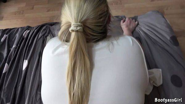 Chubby Blonde BBW Gives Hot Blowjob & Takes Doggy Style - Homemade Amateur Sex - veryfreeporn.com on systemporn.com