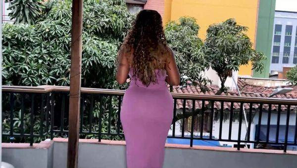 Hot Colombian Slut Carla Morelli Rides Big Black Cock - Amateur Latina MILF Doggystyle & Blowjob - xxxfiles.com - Colombia on systemporn.com